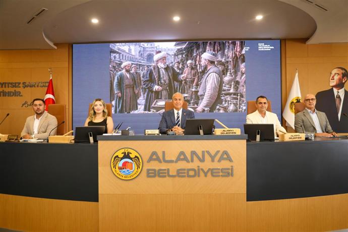 ALANYA BELEDİYESİ EYLÜL AYI MECLİS TOPLANTISI YAPILDI...