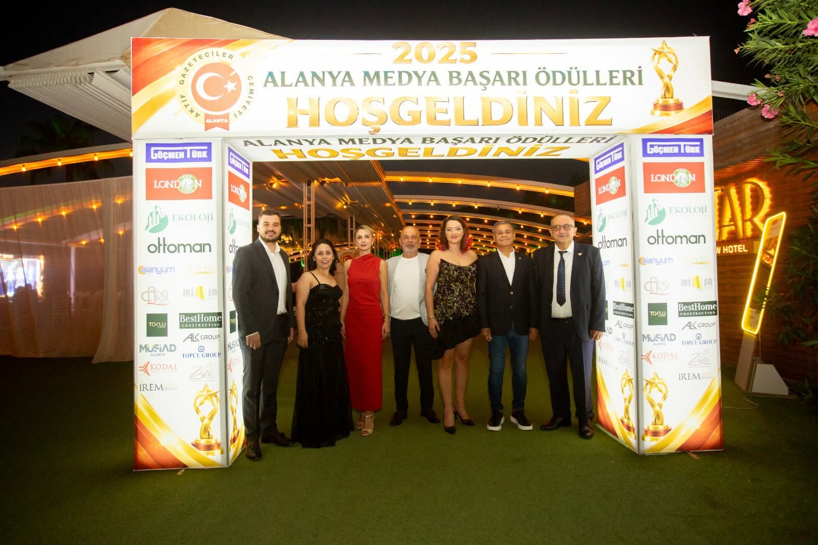 ALANYA, GAZETECİLERİN GECESİNE AKIN ETTİ...