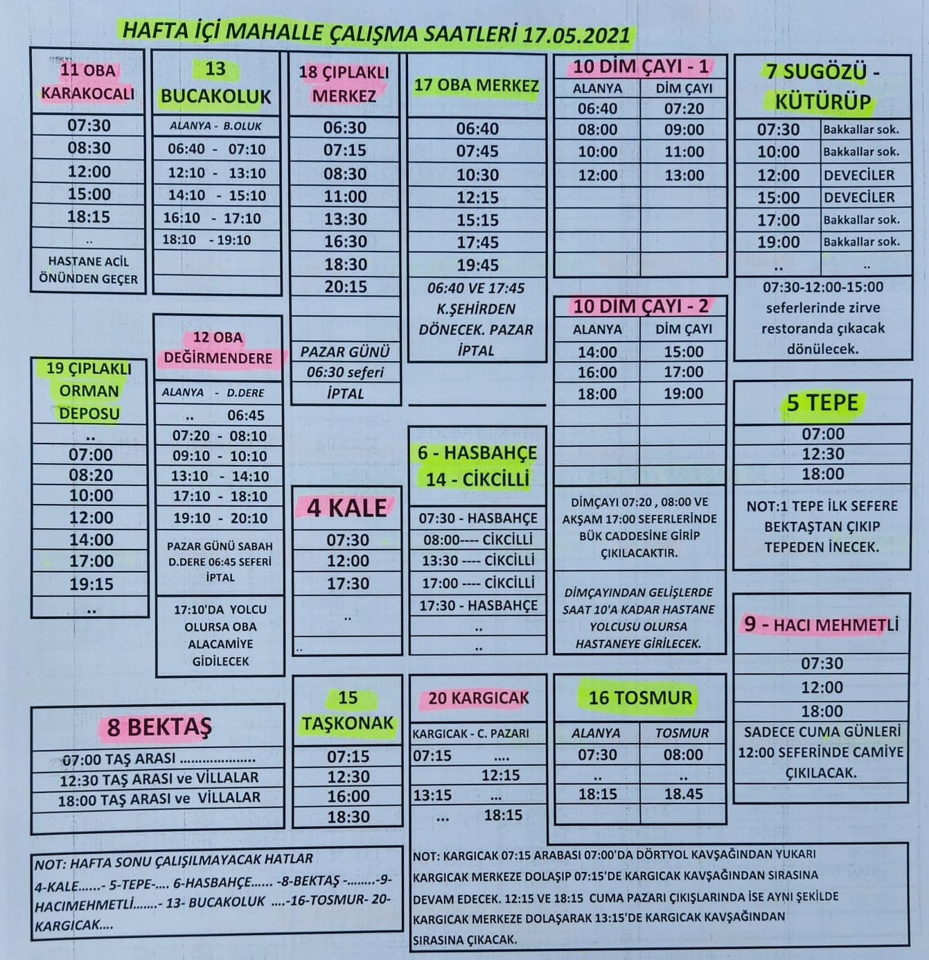17 MAYIS 2021 ALANYA HALK OTOBUSU ÇALIŞMA SAATLERİ 1 289b2