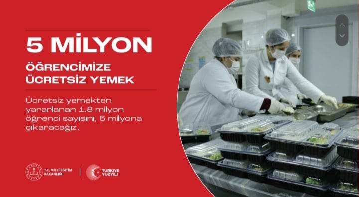 5 MİLYON ÖĞRENCİYE YEMEK 3 4c56b