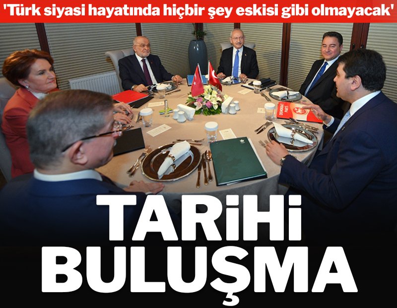 6 lider buluştu 2 70922