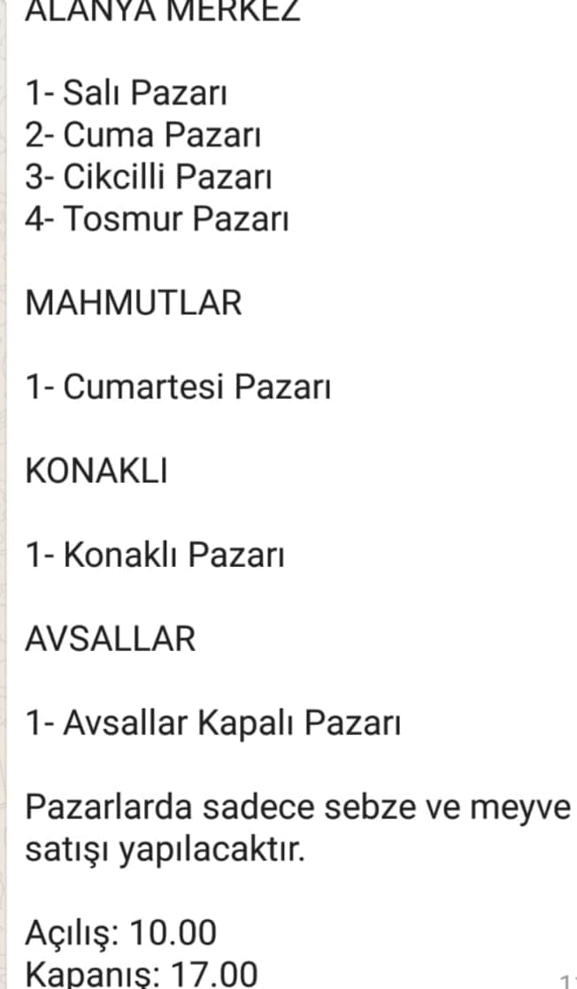 AÇIK PAZARYERİ LİSTESŞ 9d935