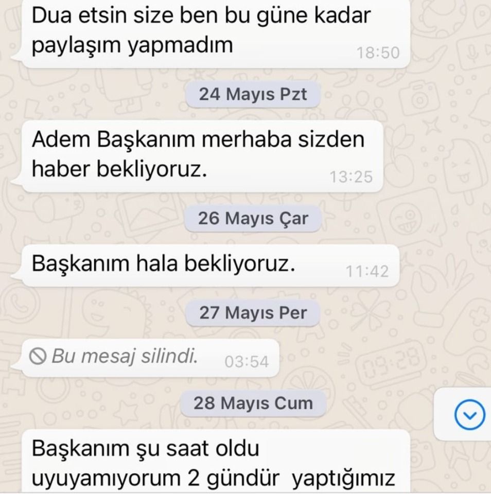 BAŞKANA MESAJLA TACİZ 4 16f2b
