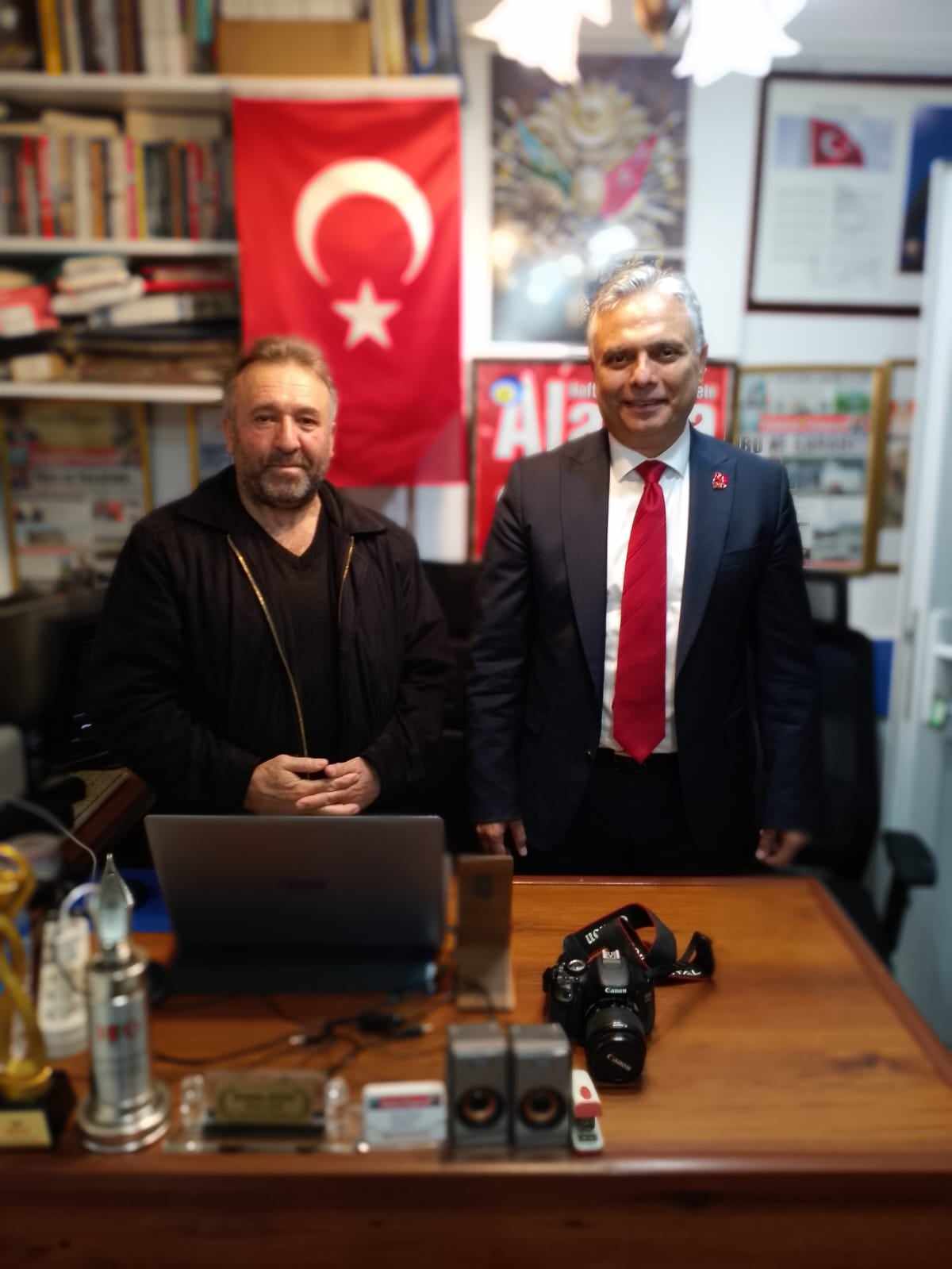 Başkan Uysaldan Alanya Güneşine ziyaret 3 132f4