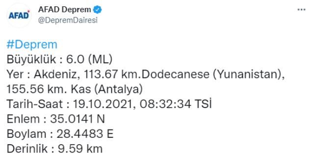 DEPREM 6 ŞİDDETİNDE 19 EKİM 0ca2b