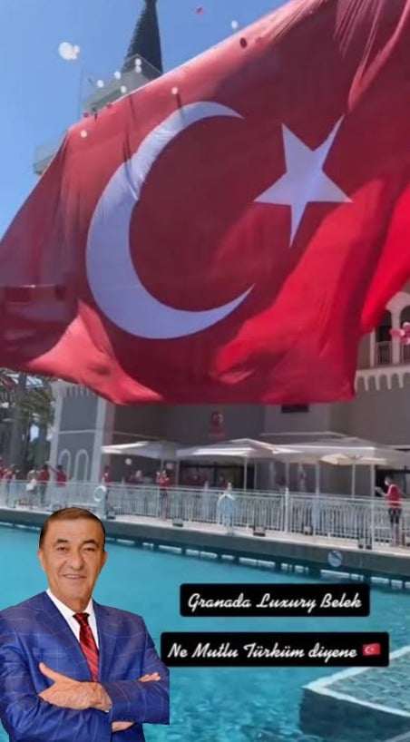 GRANADA ALBAYRAKLA SÜSLENDİ 3 a2f6a