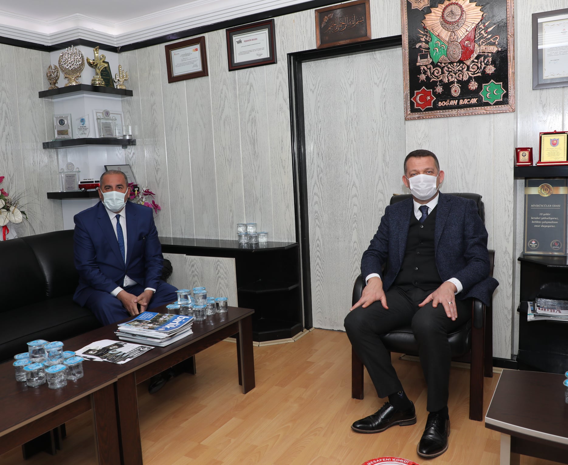 KAYMAKAMDAN ODALARA ZİYARET 3 BACAK a1105