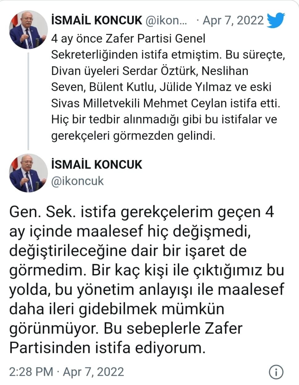 KONCUK İSTİFA TWITTERI 309d2