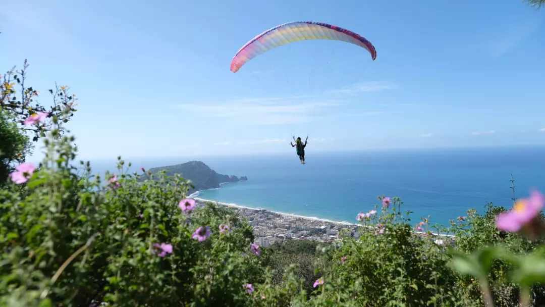 ALANYA’ DA YAMAÇ PARAŞÜTÜ AKDENİZ BÖLGESİ HEDEF YARIŞMASI YAPILDI...