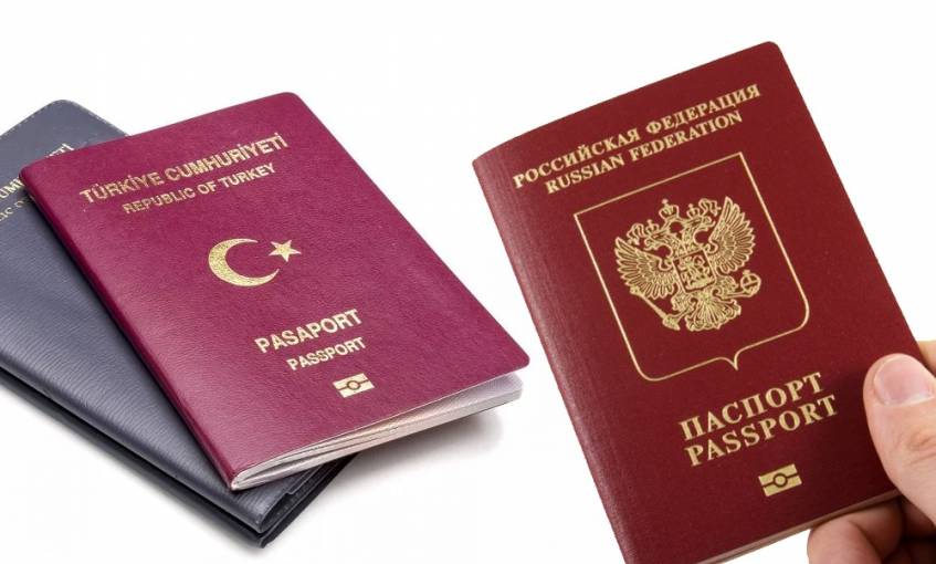 PASAPORT TÜRK VE RUS cc9a0