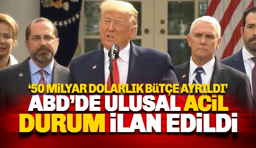 TRUMP OHAL 50 MİLYAR BÜTÇEson dakika abd de ulusal acil manset da2c8