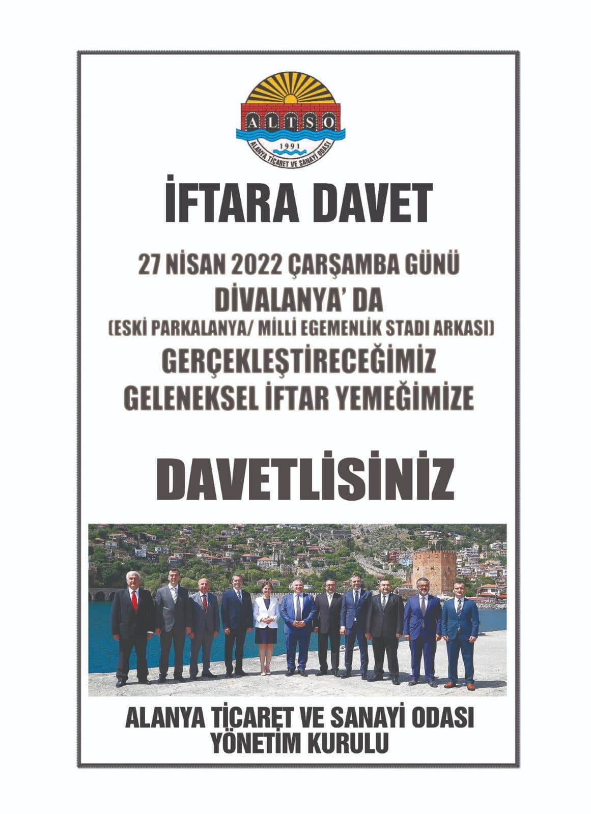 altso nisan meclisi davetiye 709fa