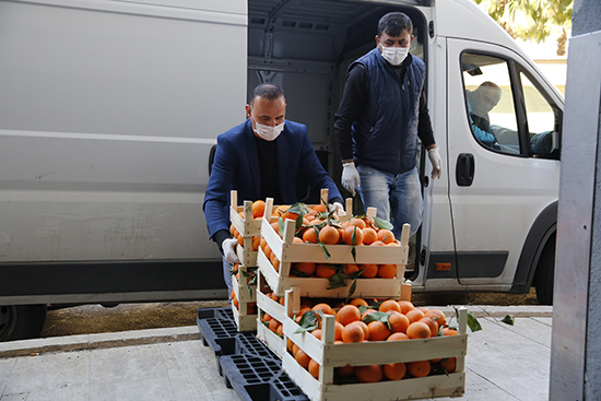 b.c 2 Büyükşehirden yoğun bakım personellerine C vitamini 8 b4d58