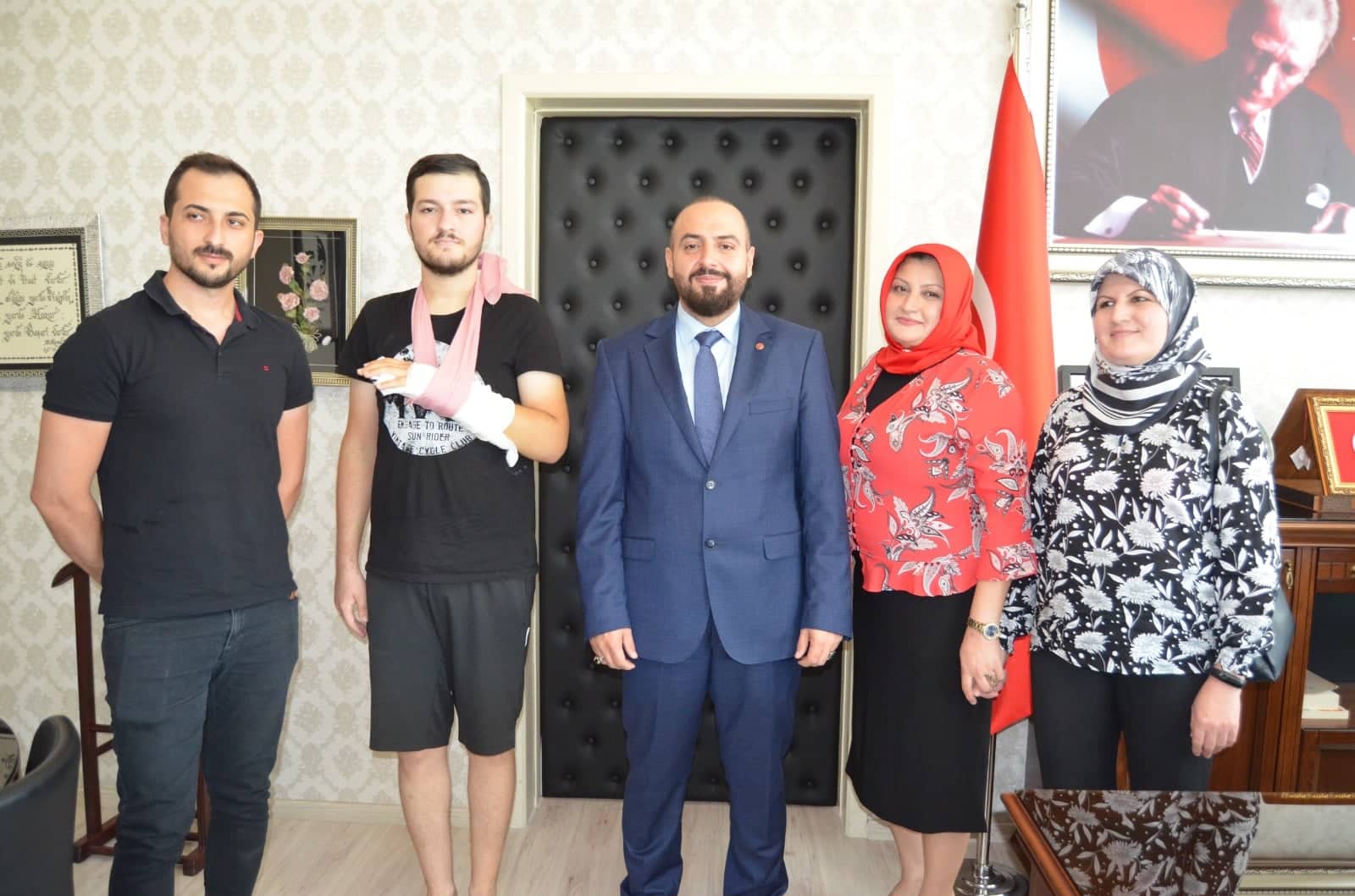 başhekime ziyareret kölüş ailesi.2 69b2a