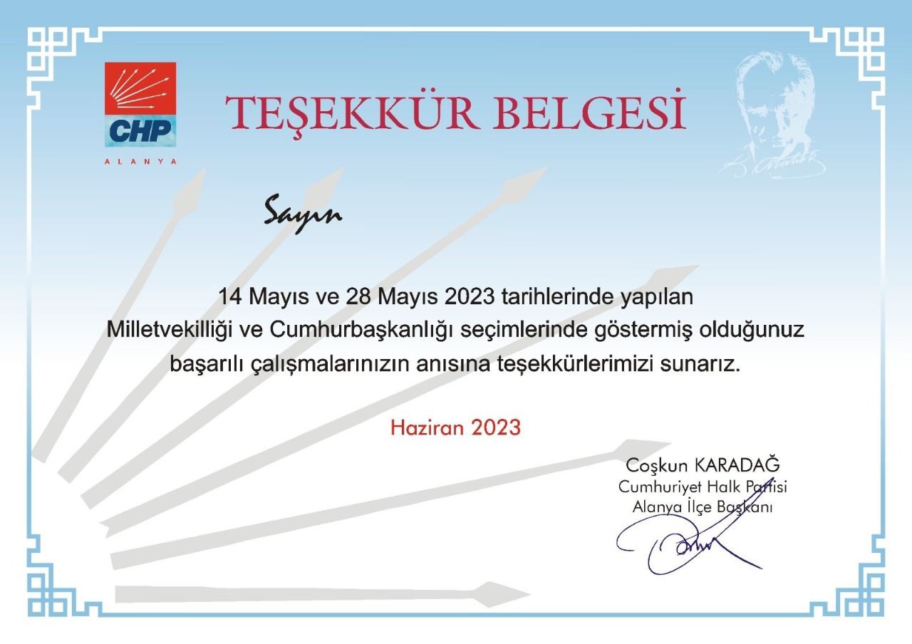 chp teşekkür belgesi ec031