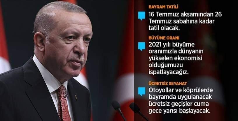 erdoğan açıkladı bayram 10 gün tatil 22 2aa60