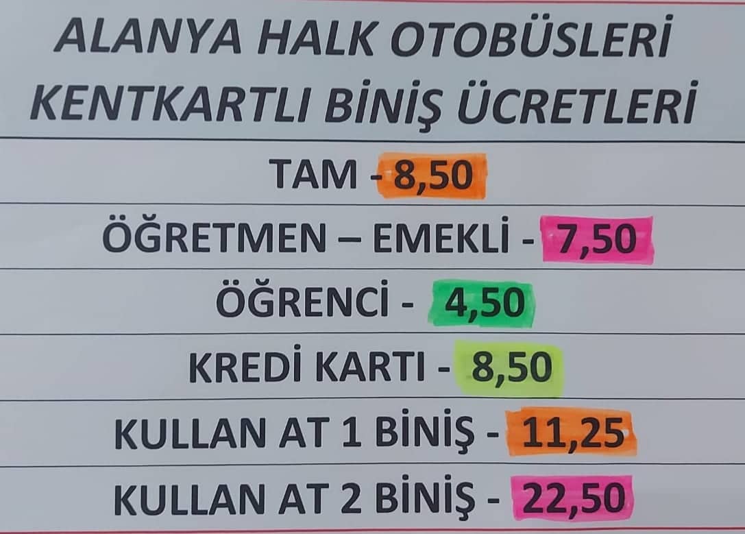 halk otobüslerine zam 2 4242f
