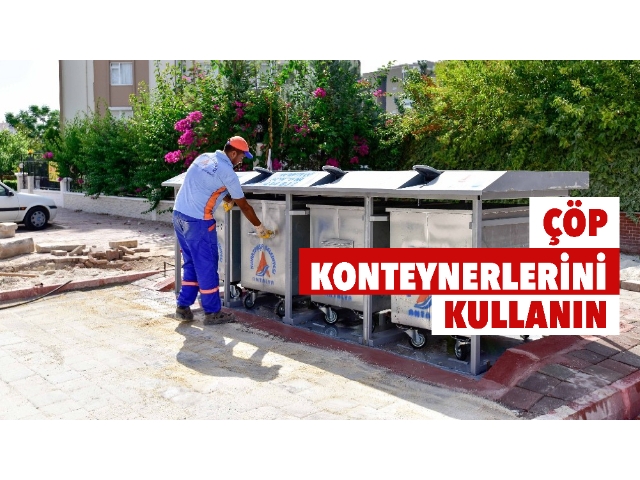 konyaaltı temizliği manşetvatandaslara cop konteynerlerini kullanin cagrisi 1597996143 f6662