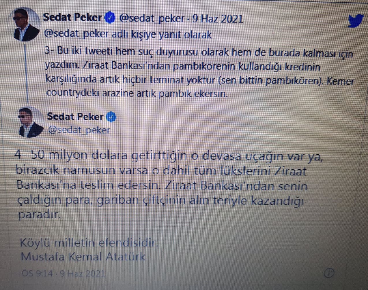 pekerden demirörene twıt 90e87