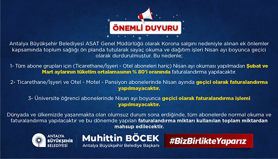 sayaç manşet 2 ASAT Nisan Ayında su sayaçlarını okumayacakASAT Nisan Ayında su sayaçlarını okumayacak 2 0482a