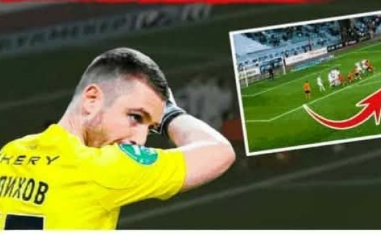Kaleciden inanılmaz frikik golü. 87. dakikada galibiyeti getirdi...
